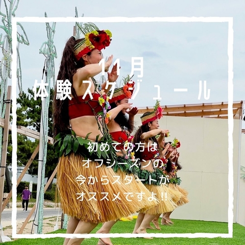 体験レッスン（天王寺タヒチアンダンス）